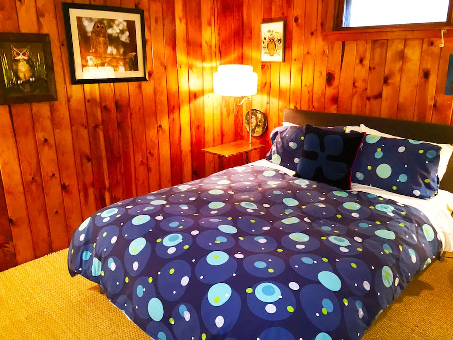 Bedroom one in Suite 5