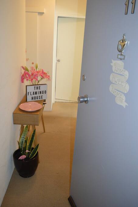 Welcome to The Flamingo House - your 'Home Sweet Home' away from Home!