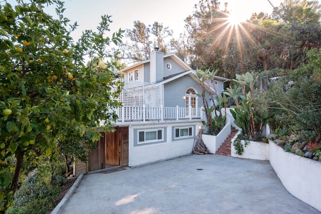 A true Topanga sanctuary awaits your retreat...