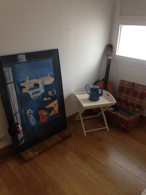 Pas qu'une chambre, mais aussi un coin détente!