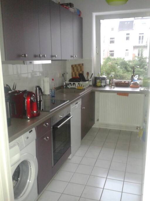 ausgestattete Küche