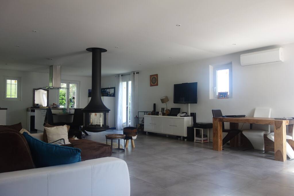 La pièce à vivre (40 m2)