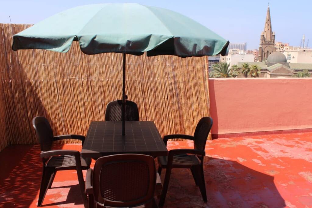 Roof terrace