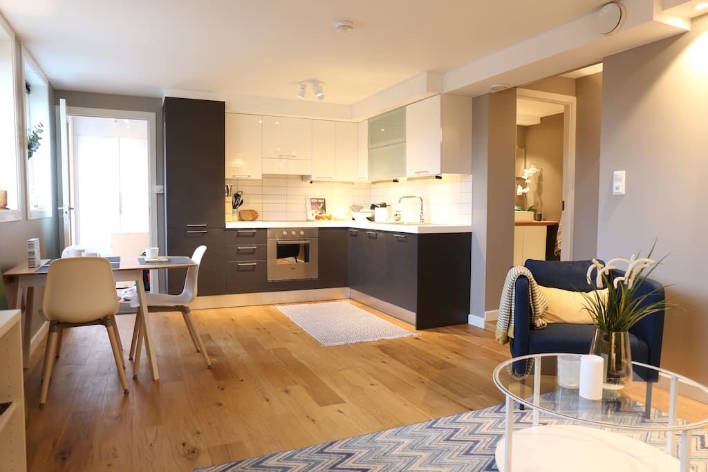 Fully equipped kitchen