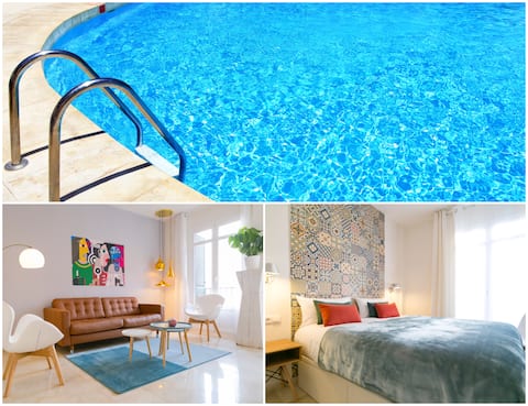 Agua V & seasonal pool by ELE Apartments