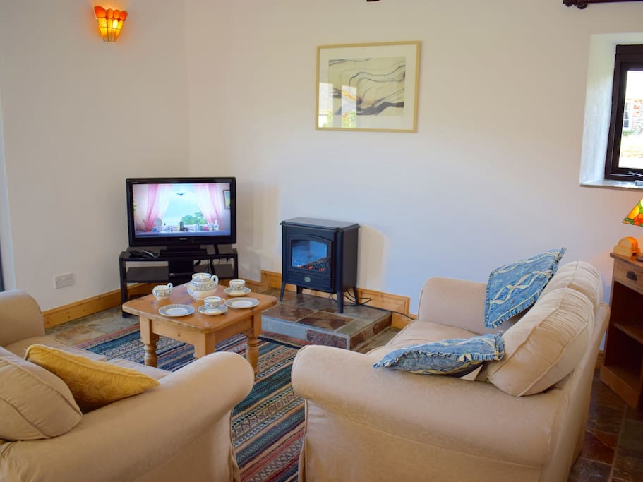The Lounge Area in Jasmine Cottage