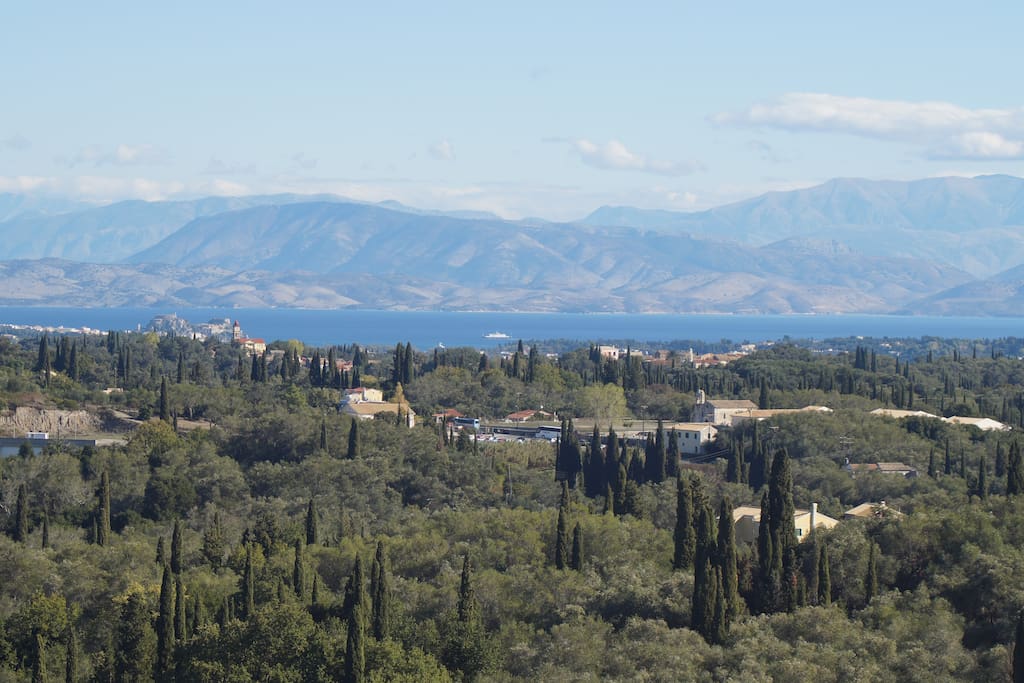 View from the balcony
