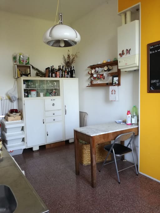 terrazzino si passa alla cucina..