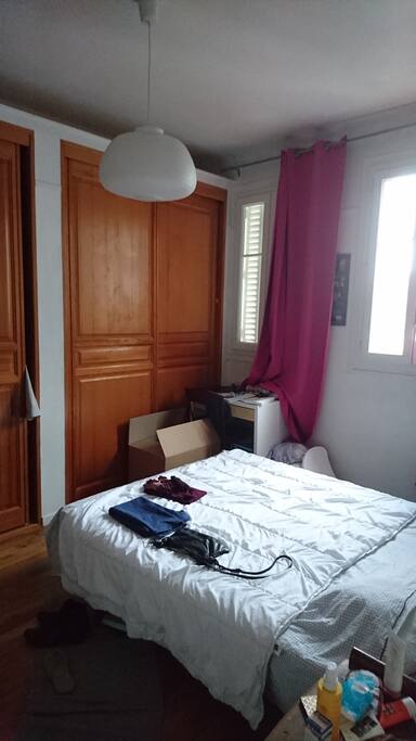 La moitié des placard sera occupé
