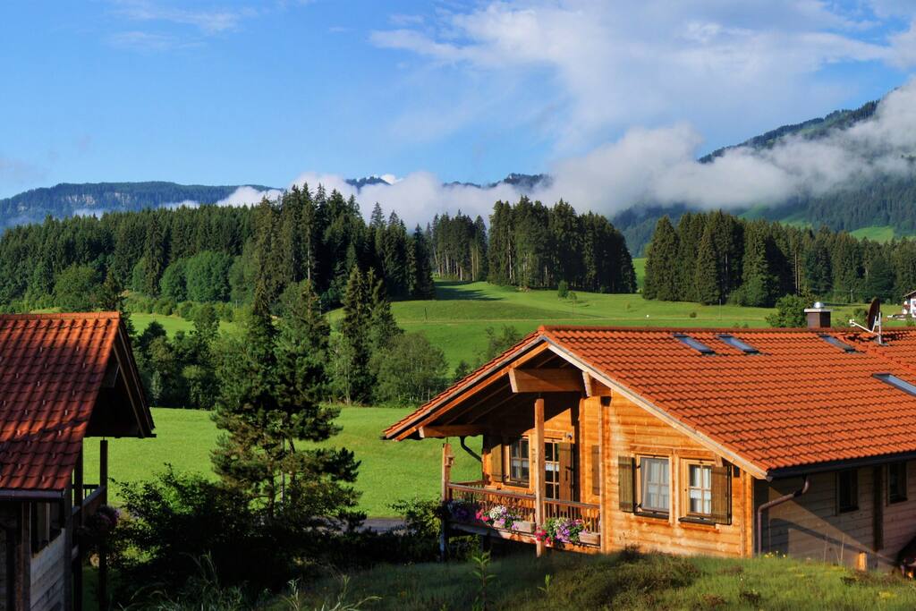 Blick vom Garten