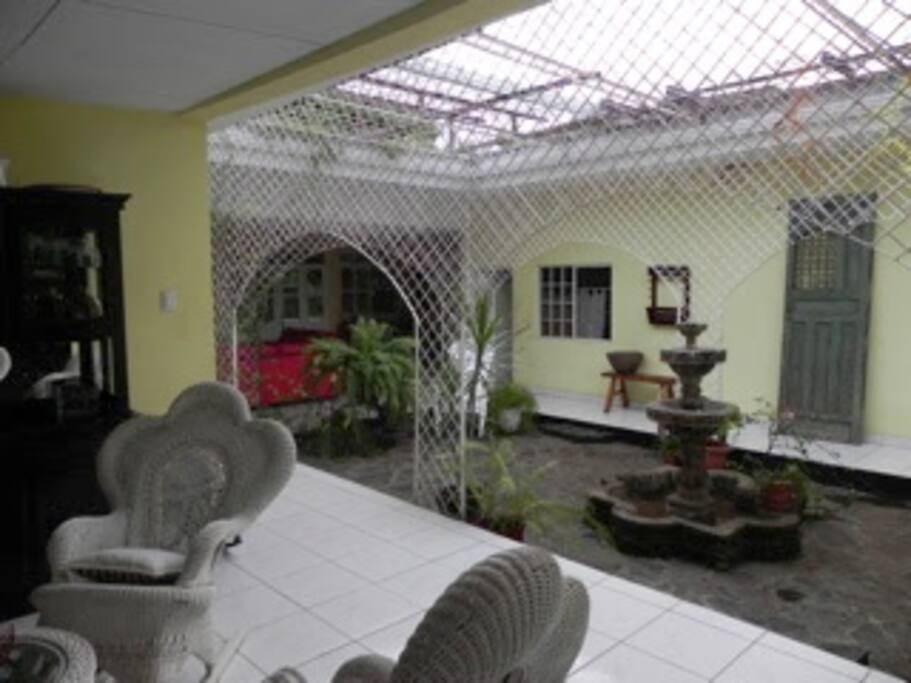 One of the living spaces
