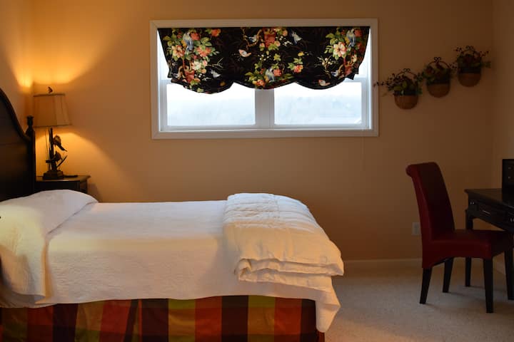 King size master bed