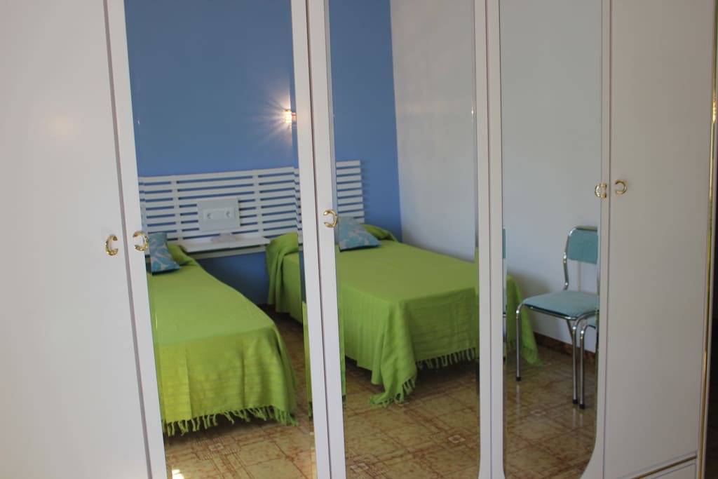 Dormitorio 2 camas individuales