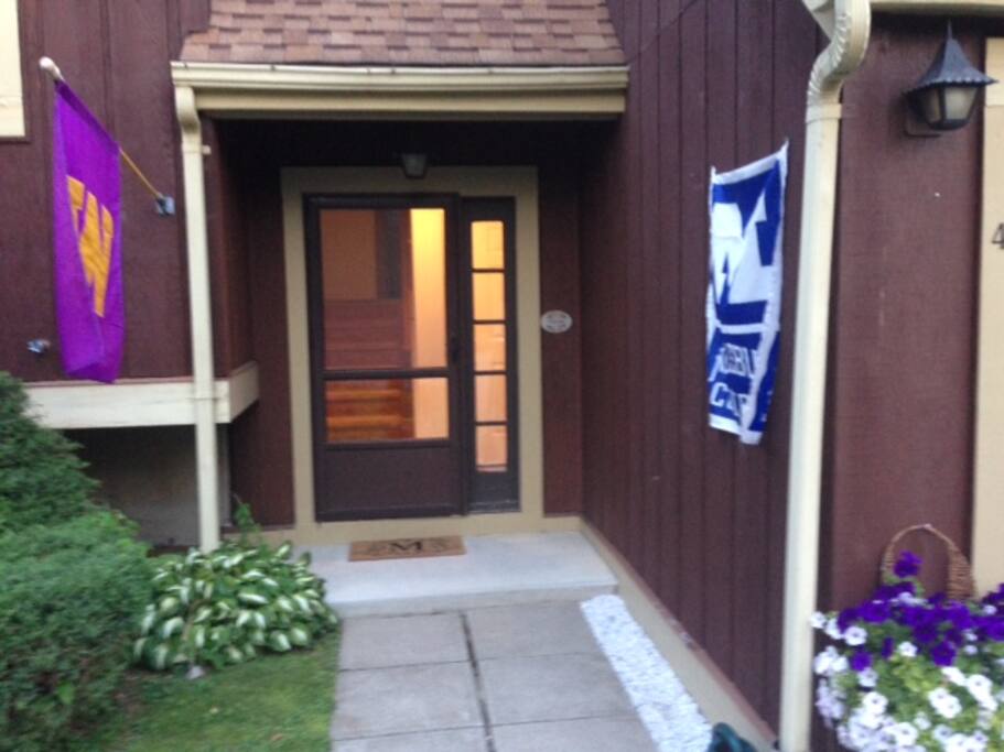 Private front door
