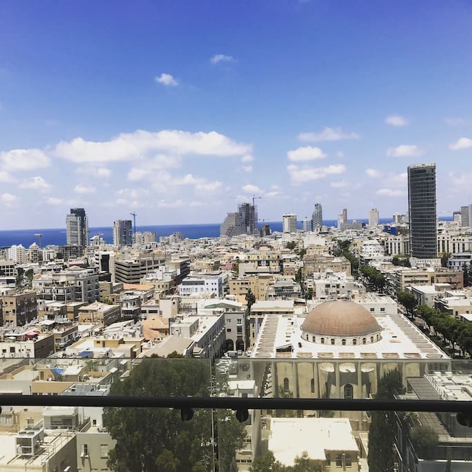 TLV skyline + great synagogue