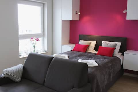 Top Airbnb: Sunny Studio in Ujeścisko łostowice