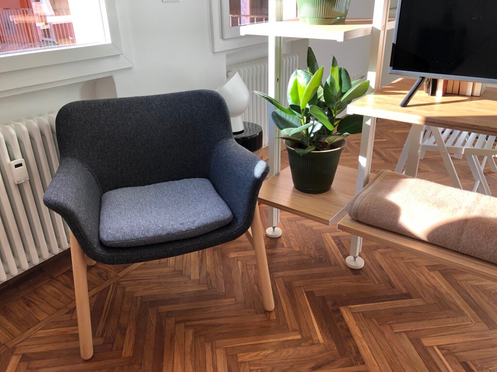 Successful Airbnb property: Central Studio - New, minimal and green. in Bologna