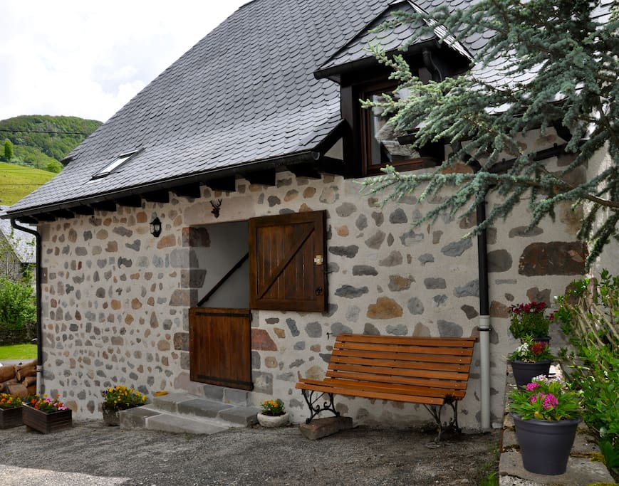 L'entrée du gîte