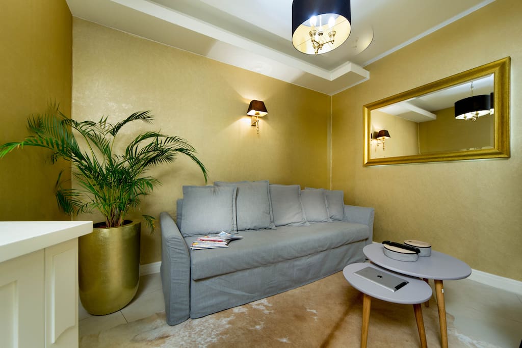 Cozy sofa for two