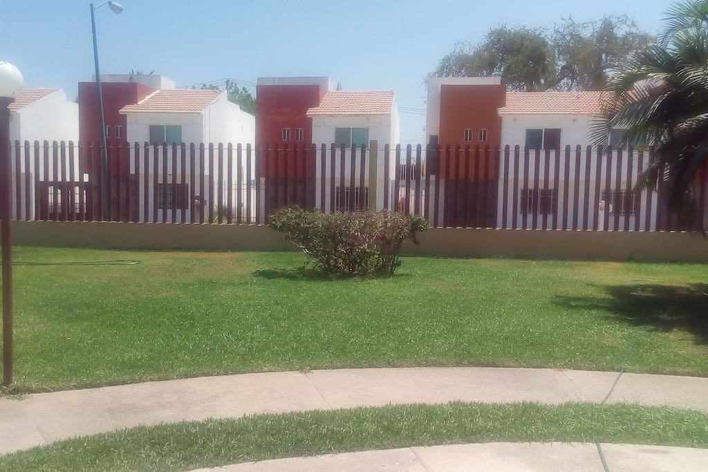 Vista del fraccionamiento