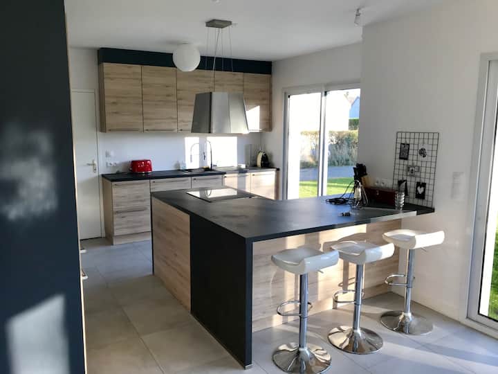 Maison Familiale Neuve Au Pied Des Plages - Porspoder