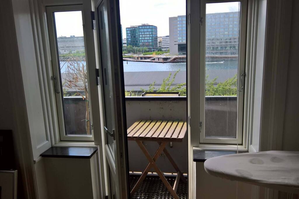Balcony, seen from inside