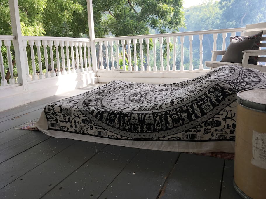 Rooftop bed