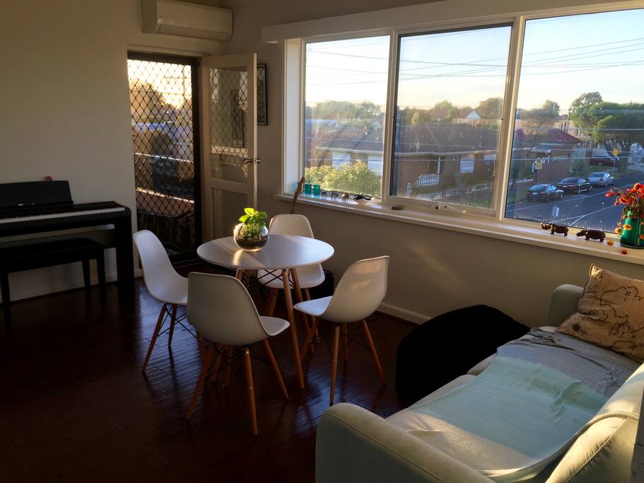 Enjoy peaceful, sun filled breakfasts.