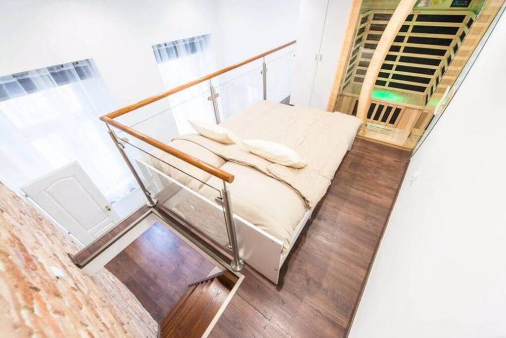 Upstair Bedroom & sauna