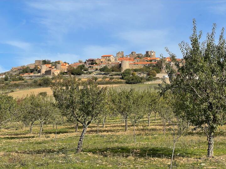 rural village in Portugal in sunny day