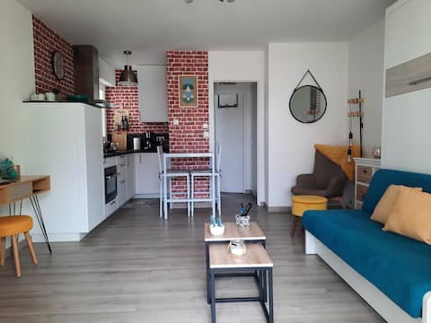 Successful Airbnb property: Holen Mor: quiet, beaches, shops, cozy, wifi. in Carnac