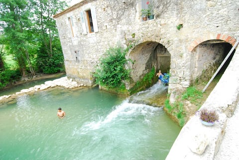 Authentic Millhouse by the river