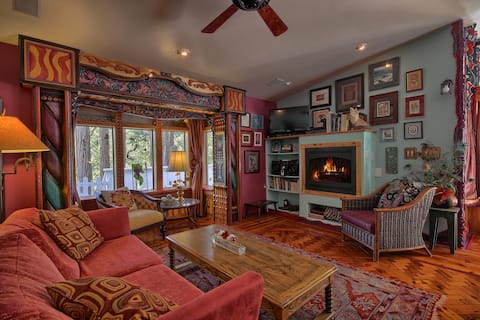 Top Airbnb: The Tulip House in Bass Lake