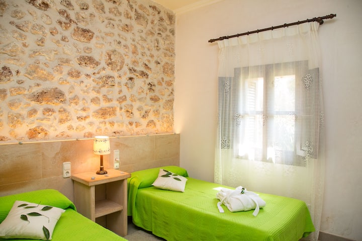 Habitación doble de la casa señorial