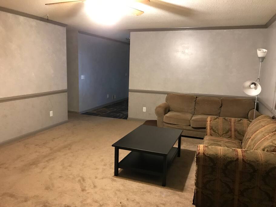 Large, open living area
