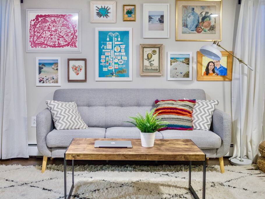 Liberty Cottage is the perfect place for a group of friends or family.