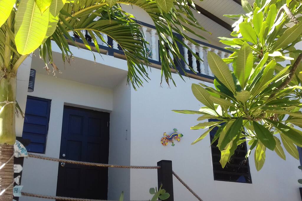 entrance to the 2 bedroom home