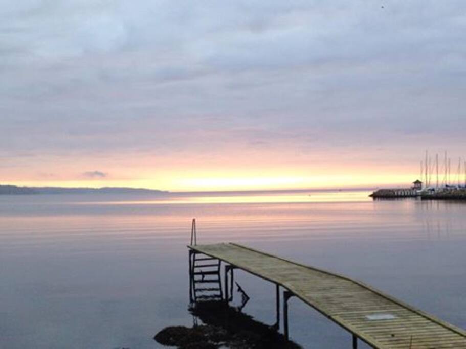 Go for a swim - 2 min. walk from house - suitable all year :-)