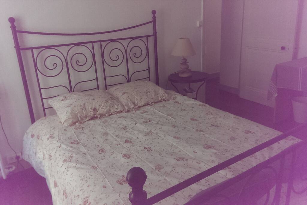 Votre chambre vue de la cheminée