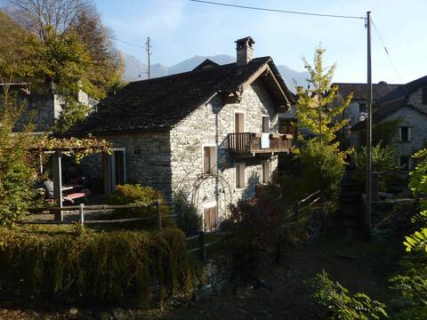 Traditional Tessin house