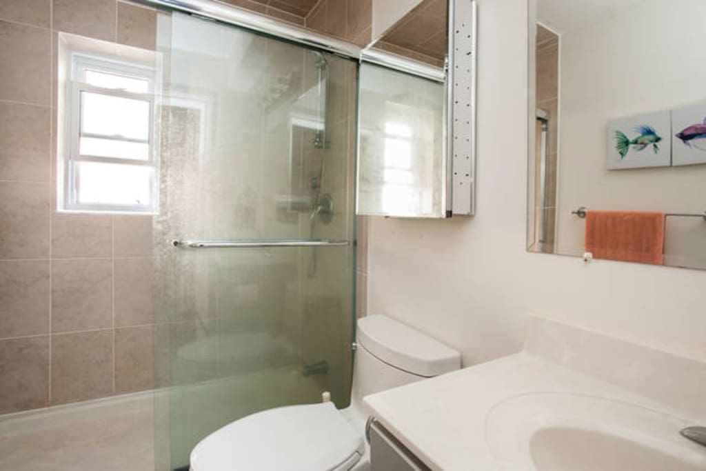 walk in shower