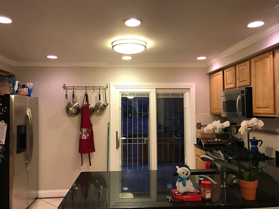 Spacious kitchen
