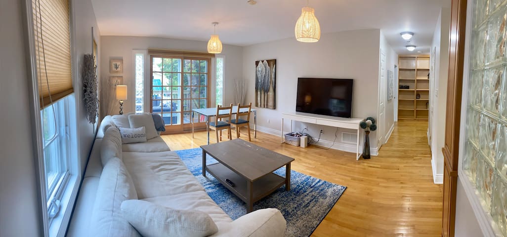 Amazing location, bright clean two bedroom