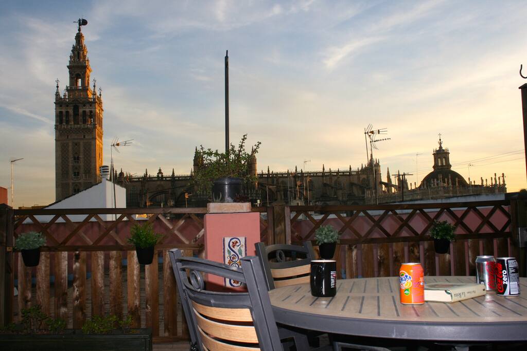 Vista desde la azotea privada
