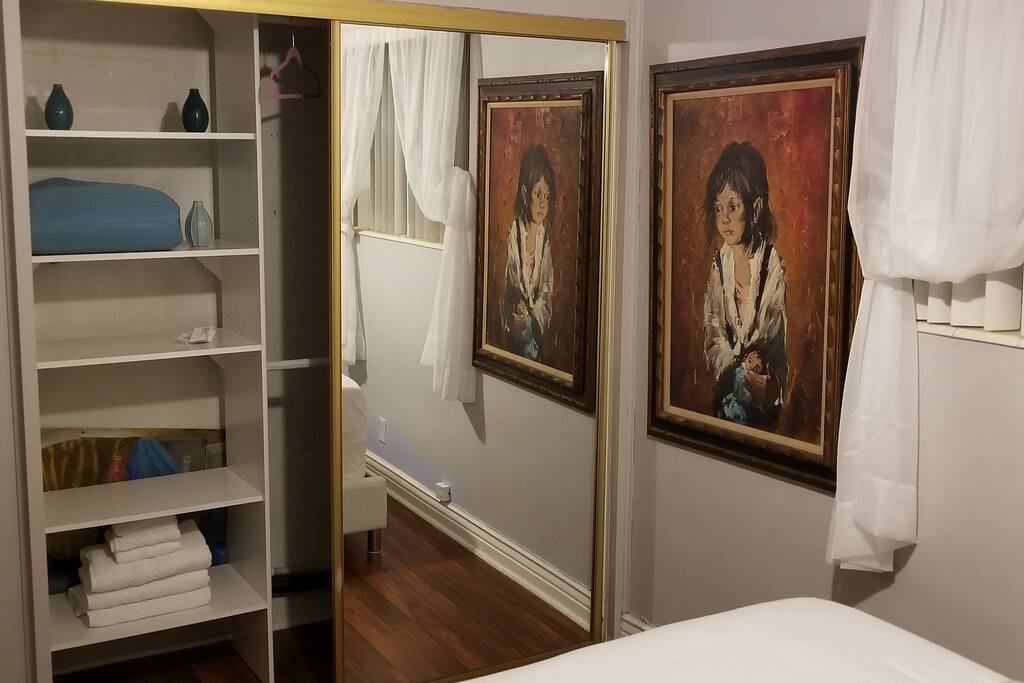 Full Closet.