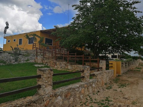 Nice house in private ranch near the city