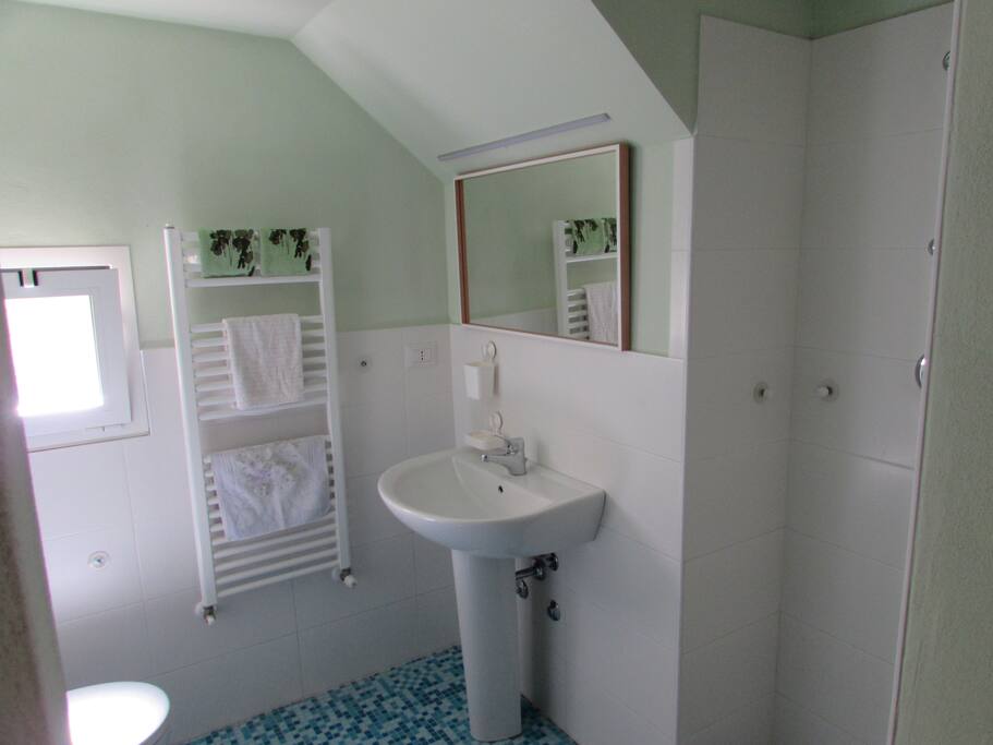il bagno al piano terra