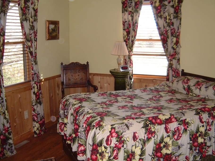 One of the beds
