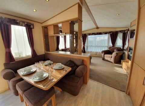 Tranquility caravan in chwilog north wales