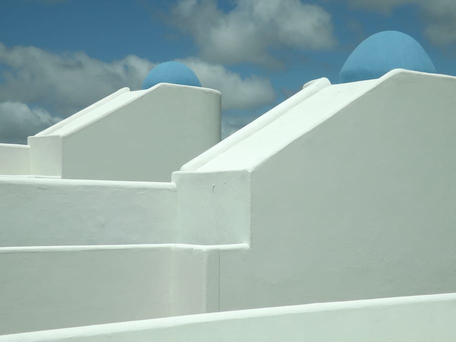Detalhes arquitetura mediterrânea
